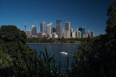 Sydney Skyline from Lady Macquarie